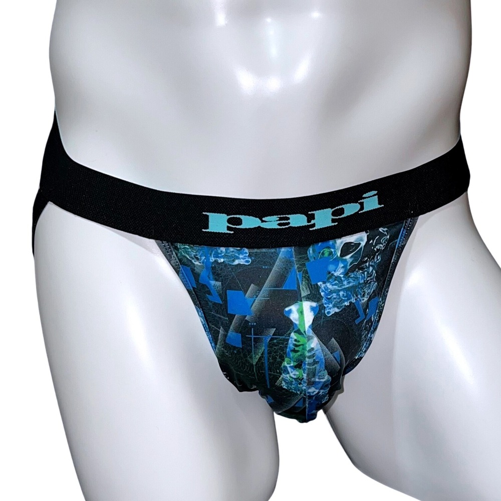 Papi‎ Jockstrap Aqua Statue Size L (36-38) NWT